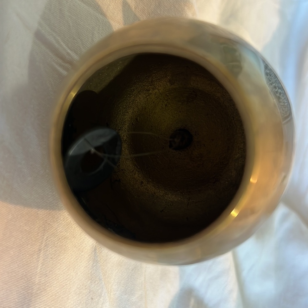 Brass apple bell - Picture 2 of 4